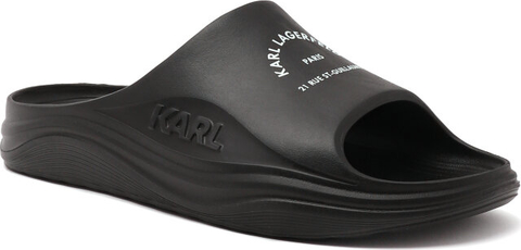 Czarne buty letnie męskie Karl Lagerfeld