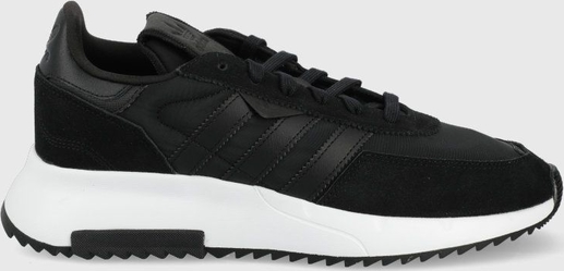 Czarne buty sportowe Adidas Originals w sportowym stylu