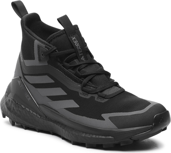 Czarne buty sportowe Adidas Performance terrex w sportowym stylu z goretexu