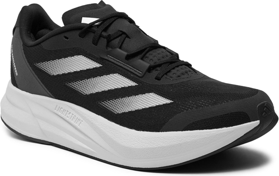 Czarne buty sportowe Adidas sznurowane duramo