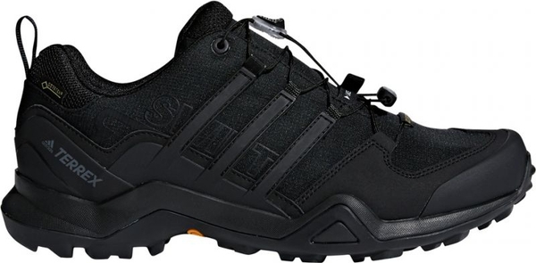 Czarne buty sportowe Adidas terrex sznurowane