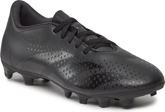 Czarne buty sportowe Adidas ultraboost w sportowym stylu sznurowane