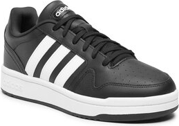 Czarne buty sportowe Adidas w sportowym stylu