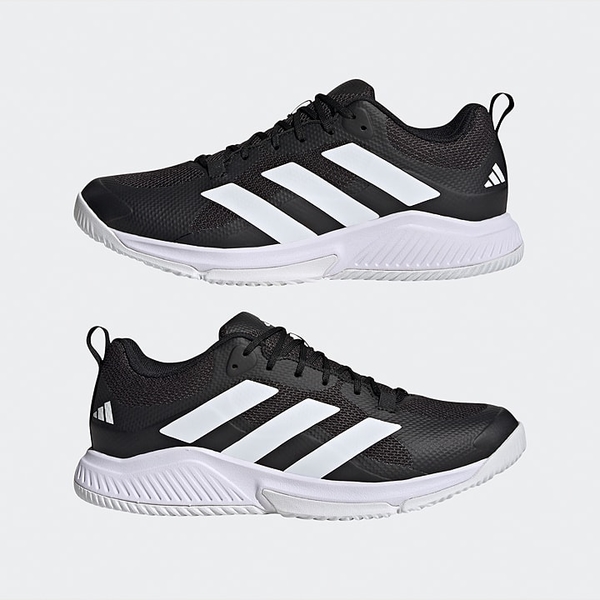 Czarne buty sportowe Adidas z tkaniny w sportowym stylu