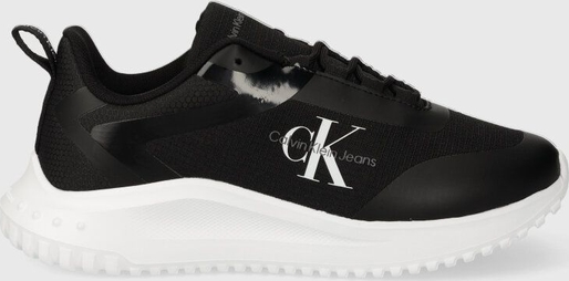 Czarne buty sportowe Calvin Klein sznurowane