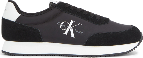 Czarne buty sportowe Calvin Klein sznurowane