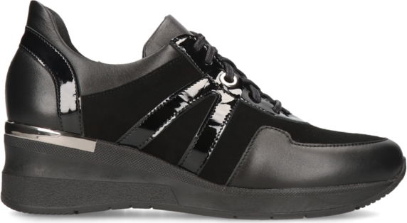 Czarne buty sportowe Conhpol sznurowane