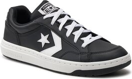 Czarne buty sportowe Converse w sportowym stylu sznurowane