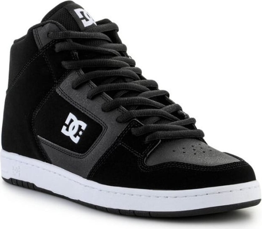 Czarne buty sportowe DC Shoes sznurowane
