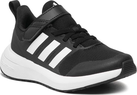 Czarne buty sportowe dziecięce Adidas Sportswear sznurowane