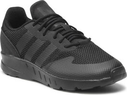 Czarne buty sportowe dziecięce Adidas sznurowane dla chłopców