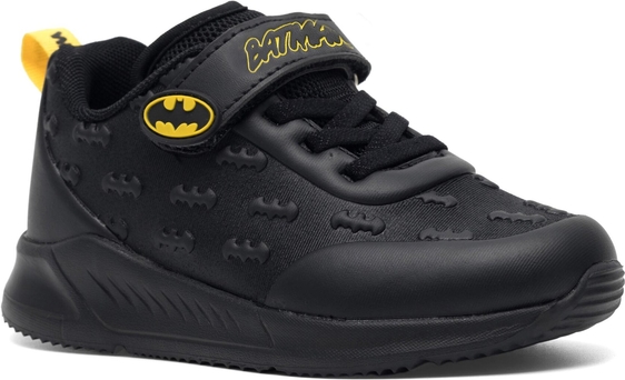 Czarne buty sportowe dziecięce Batman sznurowane
