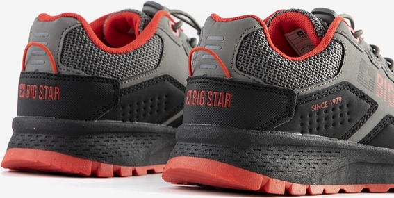 Czarne buty sportowe dziecięce Big Star z tkaniny