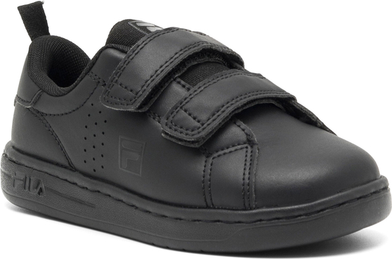Czarne buty sportowe dziecięce Fila na rzepy
