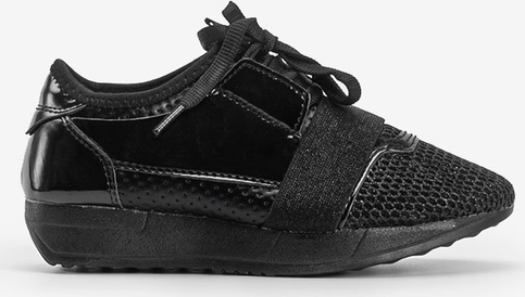 Czarne buty sportowe dziecięce Gemre