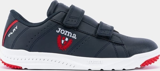 Czarne buty sportowe dziecięce Joma na rzepy