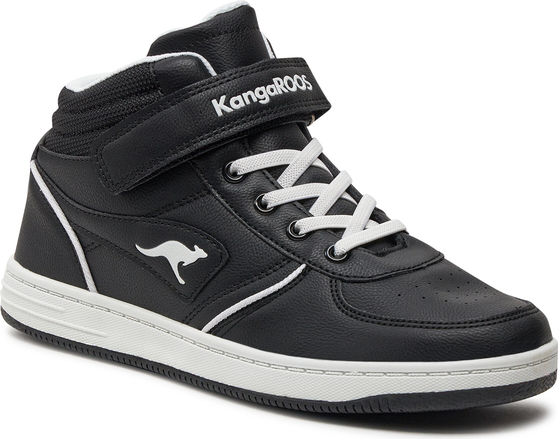 Czarne buty sportowe dziecięce Kangaroos