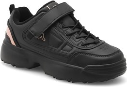 Czarne buty sportowe dziecięce Kappa na rzepy