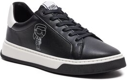 Czarne buty sportowe dziecięce Karl Lagerfeld