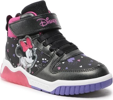 Czarne buty sportowe dziecięce Mickey&Friends na rzepy