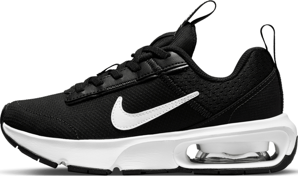 Czarne buty sportowe dziecięce Nike z tkaniny sznurowane