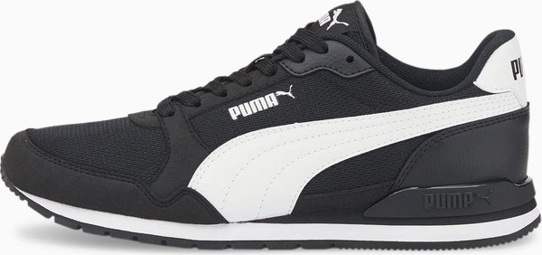 Czarne buty sportowe dziecięce Puma sznurowane