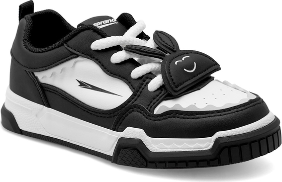 Czarne buty sportowe dziecięce Sprandi sznurowane