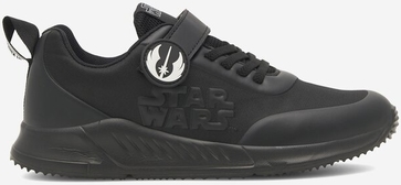 Czarne buty sportowe dziecięce STAR WARS na rzepy