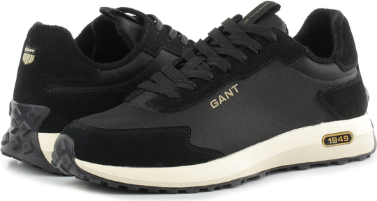 Czarne buty sportowe Gant w sportowym stylu