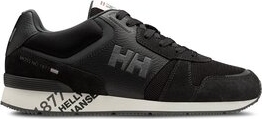 Czarne buty sportowe Helly Hansen sznurowane w sportowym stylu