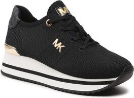Czarne buty sportowe Michael Kors w sportowym stylu