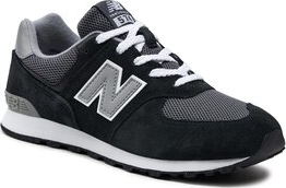 Czarne buty sportowe New Balance z płaską podeszwą