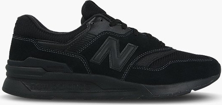 Czarne buty sportowe New Balance z zamszu