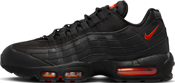 Czarne buty sportowe Nike air max 95 sznurowane
