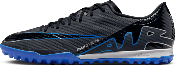Czarne buty sportowe Nike mercurial sznurowane