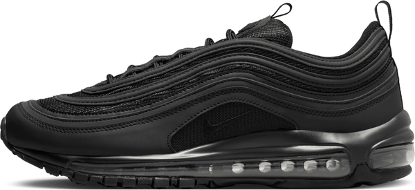 Czarne buty sportowe Nike sznurowane air max 97