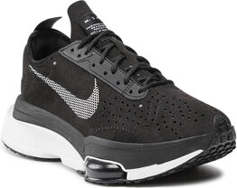 Czarne buty sportowe Nike sznurowane zoom