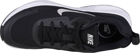 Czarne buty sportowe Nike z płaską podeszwą