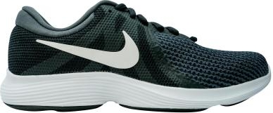 Czarne buty sportowe Nike z płaską podeszwą revolution