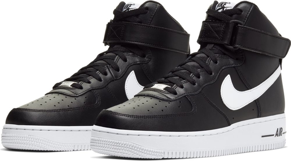 Czarne buty sportowe Nike ze skóry