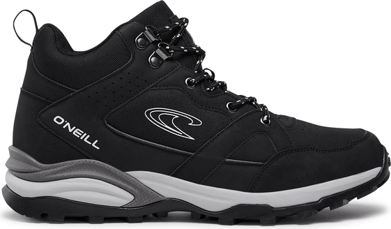Czarne buty sportowe O'Neill w sportowym stylu sznurowane