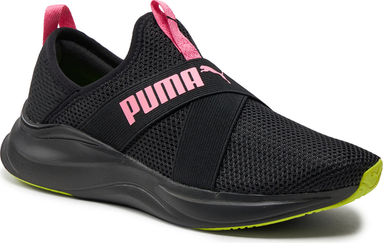 Czarne buty sportowe Puma z płaską podeszwą