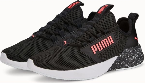 Czarne buty sportowe Puma z płaską podeszwą