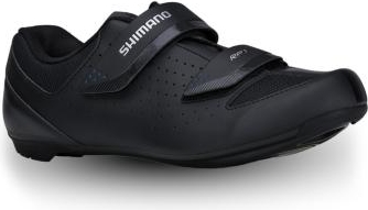 Czarne buty sportowe Shimano sznurowane