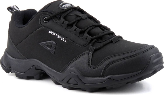 Czarne buty trekkingowe American Club
