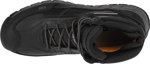 Czarne buty trekkingowe Caterpillar sznurowane