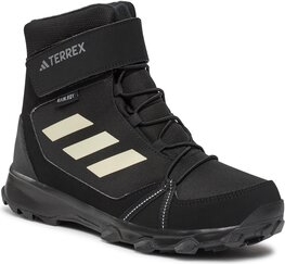 Czarne buty trekkingowe dziecięce Adidas dla chłopców