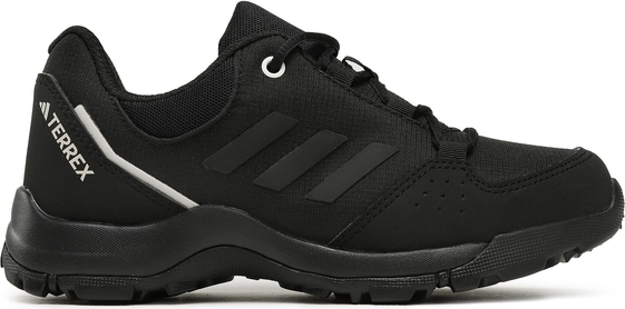 Czarne buty trekkingowe dziecięce Adidas dla chłopców sznurowane