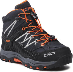 Czarne buty trekkingowe dziecięce CMP sznurowane