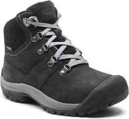 Czarne buty trekkingowe dziecięce Keen dla chłopców